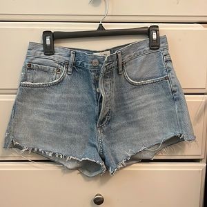 AGOLDE Parker Cutoff Denim Short - Size 26